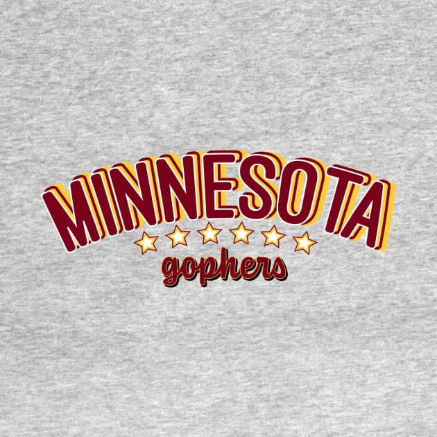 Minnesota Gophers Stars by sydneyurban